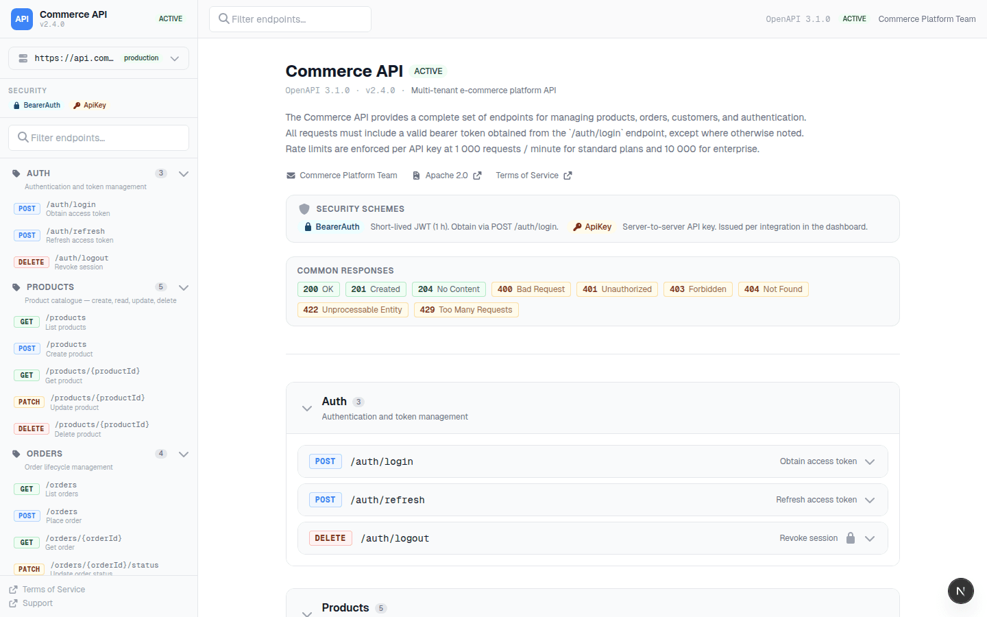 API Docs